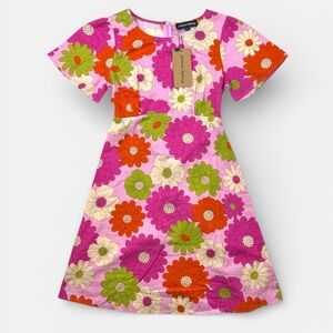 Princess Highway Susan Floral Mini Dress Size 6